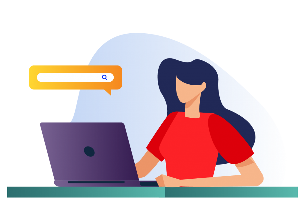 woman registering a company